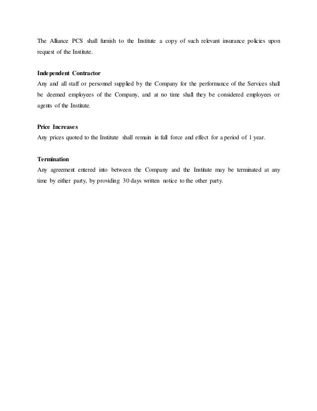 Cover Letter For Service Quotation Cover Letter For Service Quotation